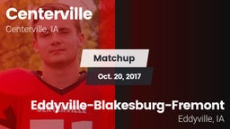 Matchup: Centerville High vs. Eddyville-Blakesburg-Fremont 2017