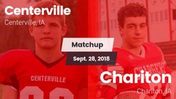 Matchup: Centerville High vs. Chariton  2018