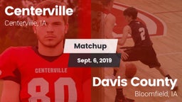 Matchup: Centerville High vs. Davis County  2019