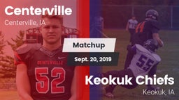 Matchup: Centerville High vs. Keokuk Chiefs 2019