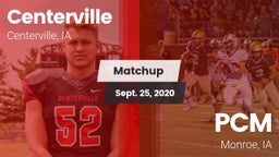 Matchup: Centerville High vs. PCM  2020