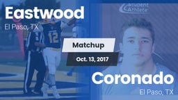 Matchup: Eastwood  vs. Coronado  2017