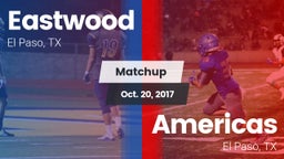 Matchup: Eastwood  vs. Americas  2017