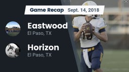 Recap: Eastwood  vs. Horizon  2018