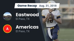Recap: Eastwood  vs. Americas  2018