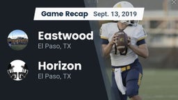 Recap: Eastwood  vs. Horizon  2019