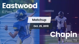 Matchup: Eastwood  vs. Chapin  2019