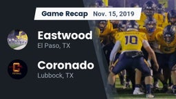 Recap: Eastwood  vs. Coronado  2019
