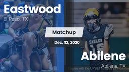 Matchup: Eastwood  vs. Abilene  2020