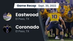 Recap: Eastwood  vs. Coronado  2022