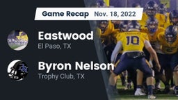 Recap: Eastwood  vs. Byron Nelson  2022