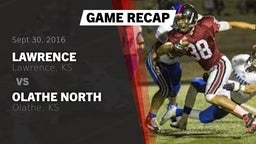 Recap: Lawrence  vs. Olathe North  2016