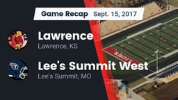 Recap: Lawrence  vs. Lee's Summit West  2017
