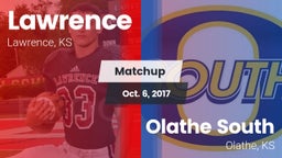 Matchup: Lawrence High vs. Olathe South  2017