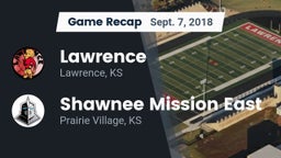 Recap: Lawrence  vs. Shawnee Mission East  2018