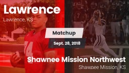 Matchup: Lawrence High vs. Shawnee Mission Northwest  2018