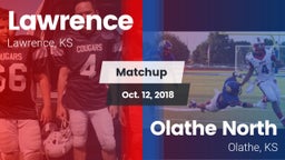 Matchup: Lawrence High vs. Olathe North  2018