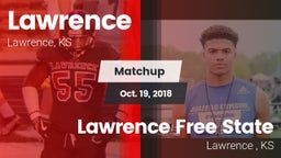 Matchup: Lawrence High vs. Lawrence Free State  2018