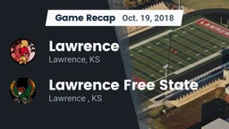 Recap: Lawrence  vs. Lawrence Free State  2018