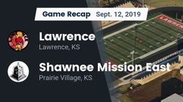 Recap: Lawrence  vs. Shawnee Mission East  2019