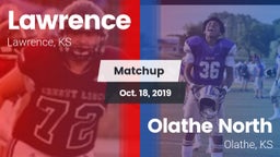 Matchup: Lawrence High vs. Olathe North  2019