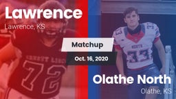 Matchup: Lawrence High vs. Olathe North  2020