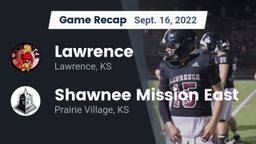 Recap: Lawrence  vs. Shawnee Mission East  2022