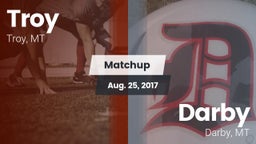 Matchup: Troy  vs. Darby  2017