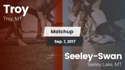 Matchup: Troy  vs. Seeley-Swan  2017