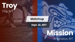 Matchup: Troy  vs. Mission  2017