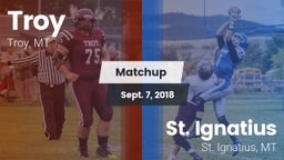 Matchup: Troy  vs. St. Ignatius  2018