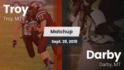 Matchup: Troy  vs. Darby  2018