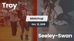 Matchup: Troy  vs. Seeley-Swan 2018