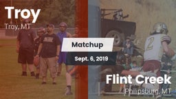 Matchup: Troy  vs. Flint Creek  2019