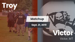 Matchup: Troy  vs. Victor  2019