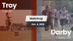 Matchup: Troy  vs. Darby  2019