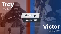 Matchup: Troy  vs. Victor  2020
