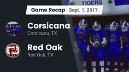 Recap: Corsicana  vs. Red Oak  2017