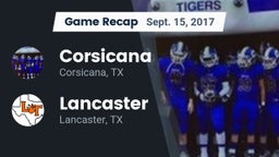 Recap: Corsicana  vs. Lancaster  2017