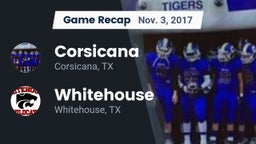 Recap: Corsicana  vs. Whitehouse  2017