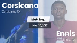 Matchup: Corsicana High vs. Ennis  2017