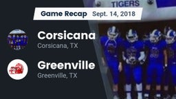 Recap: Corsicana  vs. Greenville  2018