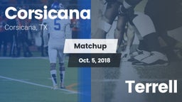 Matchup: Corsicana High vs. Terrell 2018
