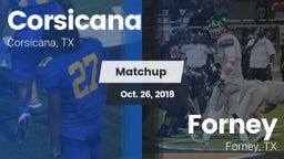 Matchup: Corsicana High vs. Forney  2018
