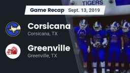 Recap: Corsicana  vs. Greenville  2019