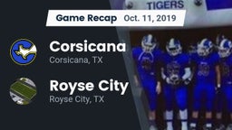 Recap: Corsicana  vs. Royse City  2019