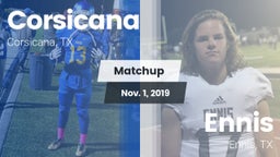 Matchup: Corsicana High vs. Ennis  2019
