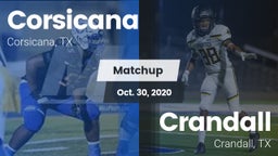 Matchup: Corsicana High vs. Crandall  2020