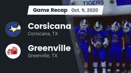 Recap: Corsicana  vs. Greenville  2020