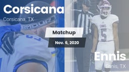Matchup: Corsicana High vs. Ennis  2020